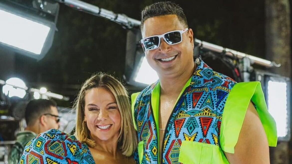 Carla Perez e Xanddy em Salvador, Bahia Reprodução Instagram - 9.2.2024