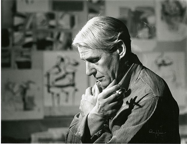 Willem de Kooning (1904-1997) foi pintor, escultor e desenhista holandês naturalizado americano, grande nome do expressionismo abstrato e um dos pioneiros da action painting (pintura onde se observa o gesto pictórico). Ficou com Alzheimer e morreu aos 92 anos.  Reprodução: Flipar