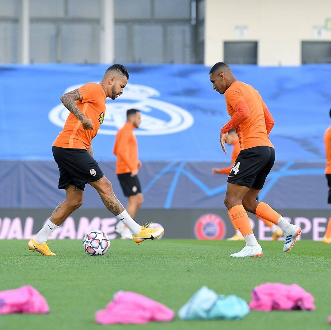 Lances da partida. Foto: Instagram/Uefa