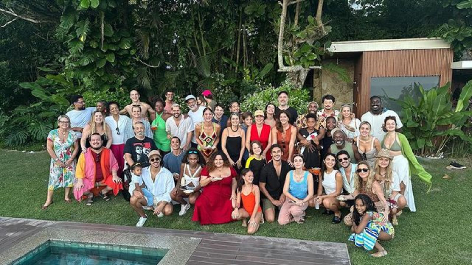 Festa do elenco da novela 'Elas por Elas' Reprodução/Instagram - 08.04.2024