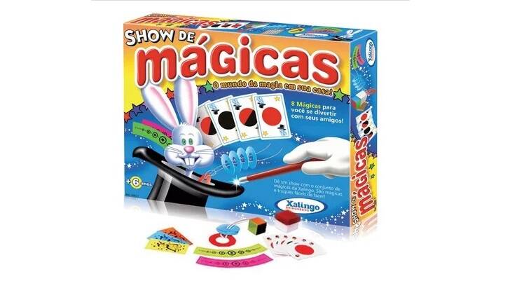 Show de mágicas – Xalingo por R$ 24,99 na Ri Happy. Foto: Divulgação