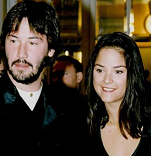 Outro drama na vida de Keanu foi a doença da irmã Kim. Ela teve leucemia e quase morreu.  Reprodução: Flipar