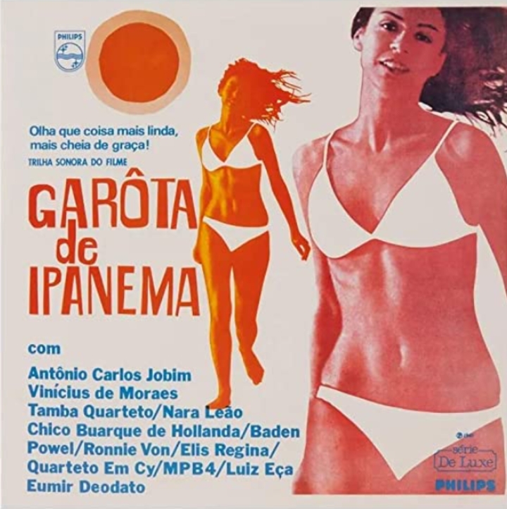 Segundo o Ecad (Escritório Central de Arrecadação e Distribuição), “Garota de Ipanema” lidera o ranking de canções brasileiras mais regravadas na história. 
 Reprodução: Flipar