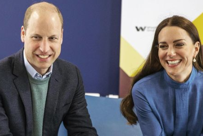 Príncipe William, o próximo na linha de sucessão ao trono, ao lado de Kate Middleton, sua esposa. Foto: Reprodução / Instagram @theroyalfamily - 13.05.2022