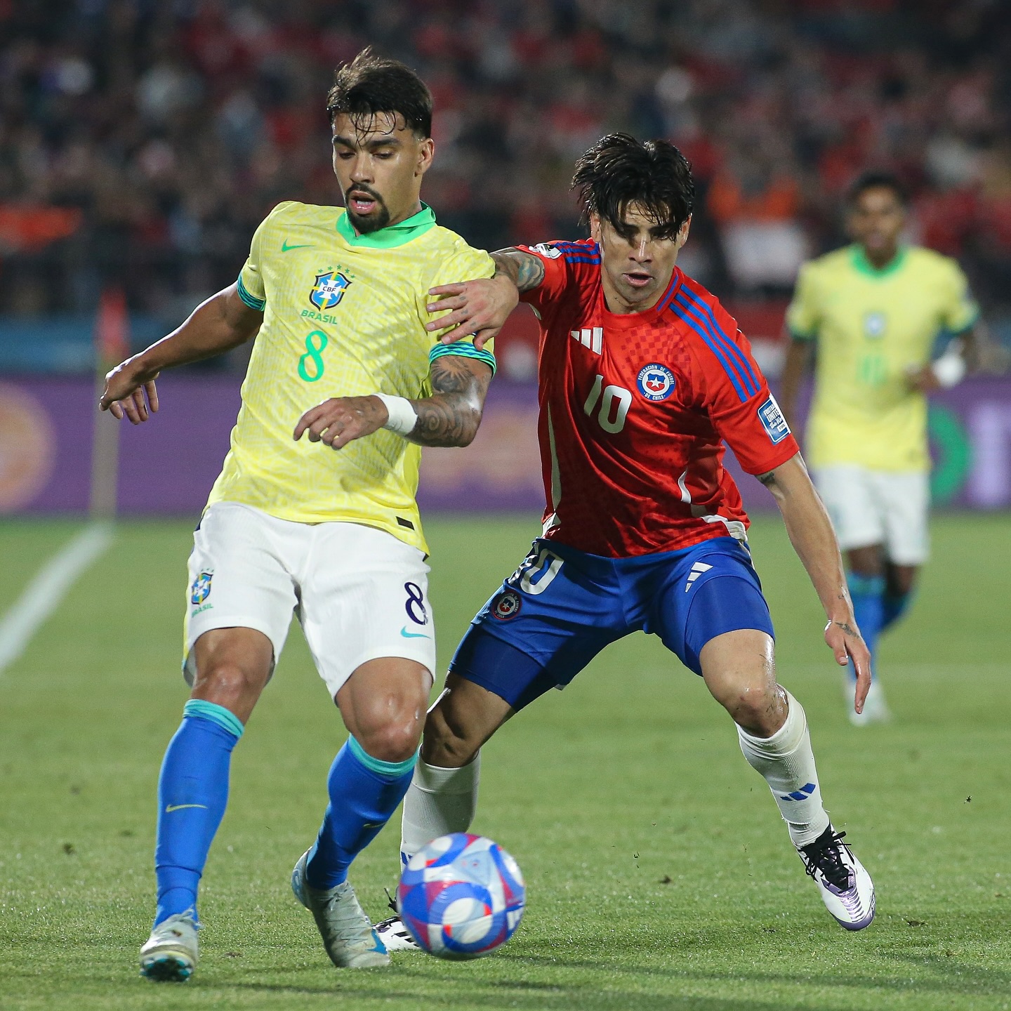 Chile x Brasil - ELiminatórias da Copa do Mundo de 2026 Reprodução/Instagram