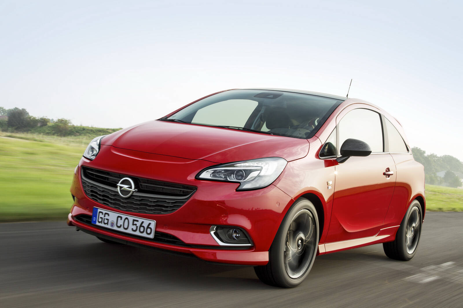 Opel Corsa europeu. Foto: Divulgação