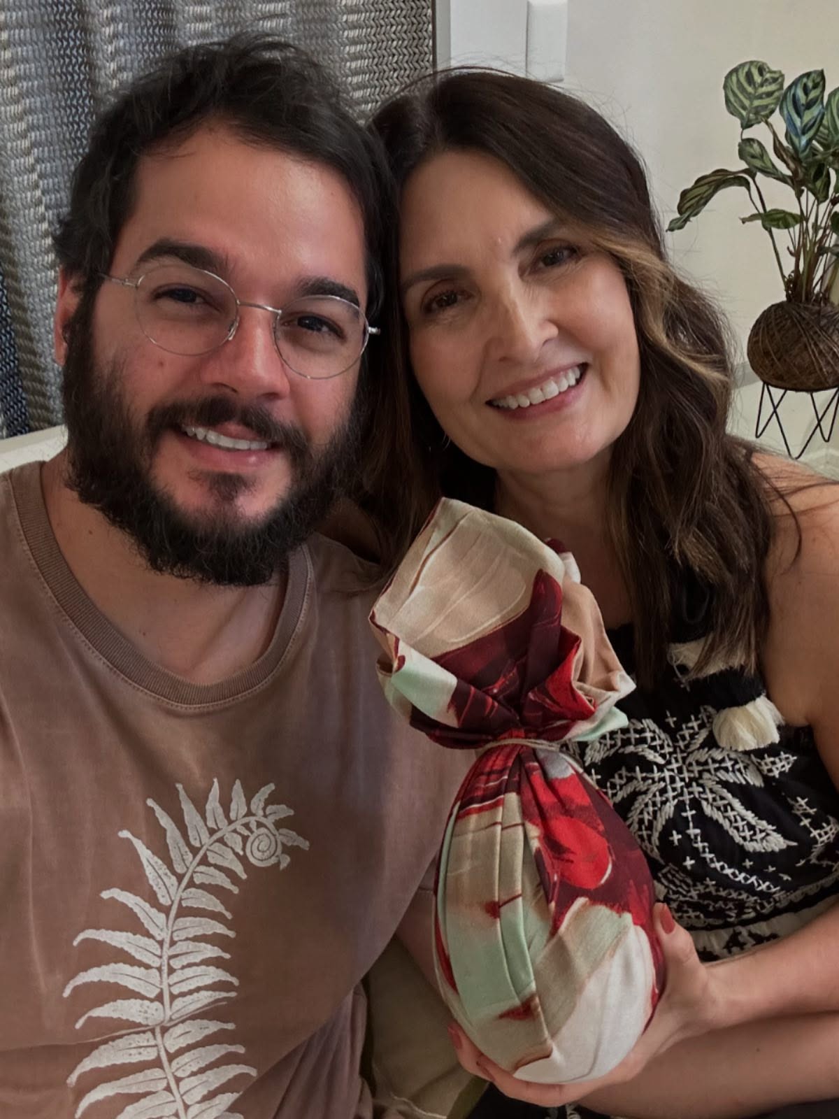 Fátima Bernardes e Túlio Gadelha passaram a Páscoa juntos.. Foto: Reprodução/@fatimabernardes