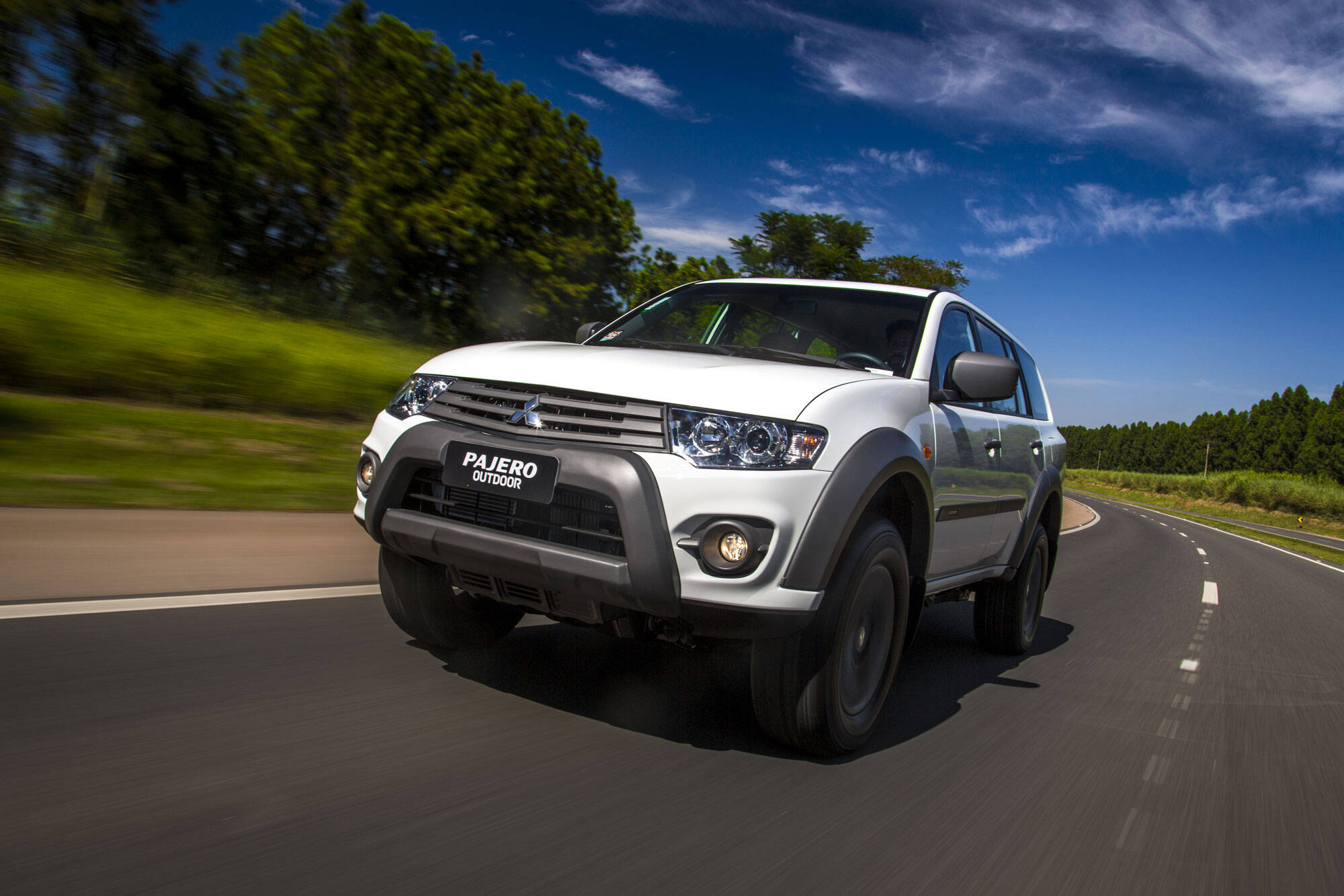 Mitsubishi Pajero Outdoor. Foto: Divulgação/Mitsubishi