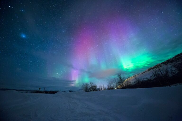 Aurora Boreal em Tormso - Noruega. Foto: Divulgação - Agência Borealis