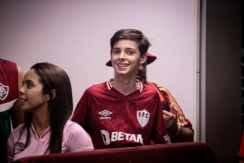 O Inep agendou a reaplicação da prova do estudante para o dia 10/12. O jovem ainda foi convidado pelo Fluminense, seu clube do coração, para assistir ao jogo contra o Criciúma, no Maracanã, pelo Campeonato Brasileiro.
 Reprodução: Flipar