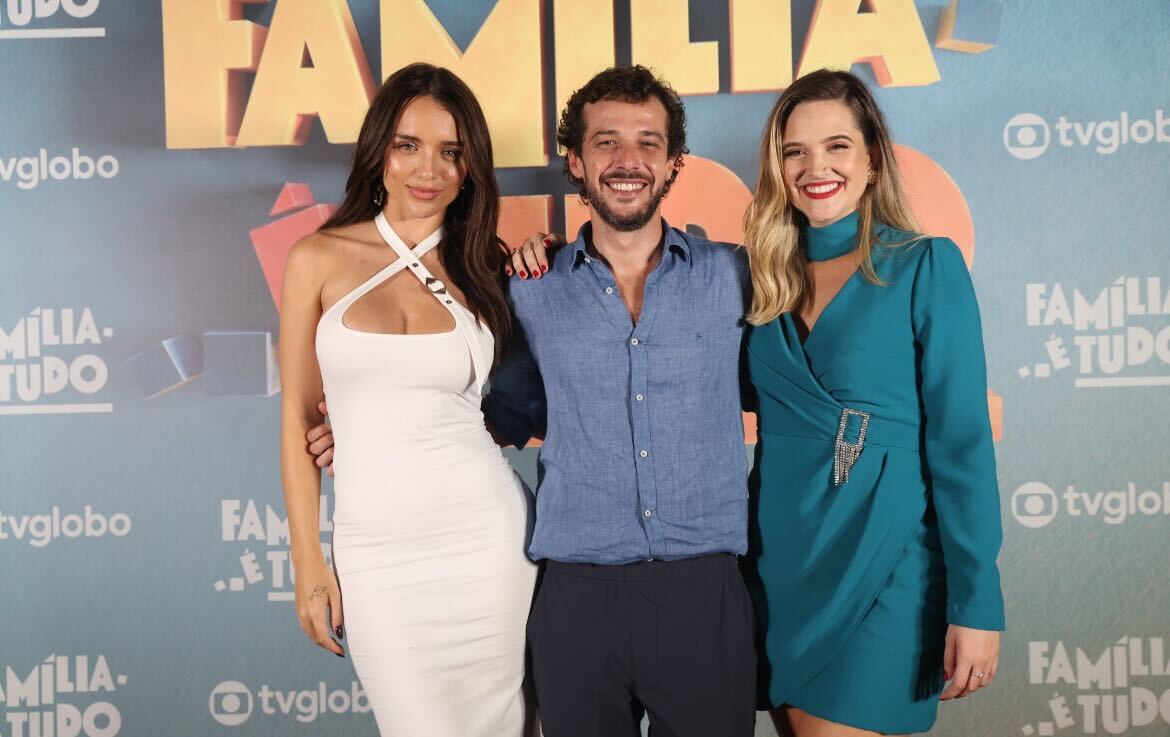 Rafa Kalimann, Jayme Matarazzo e Juliana Paiva formam triângulo amoroso Reprodução X, antigo Twitter, TV Globo