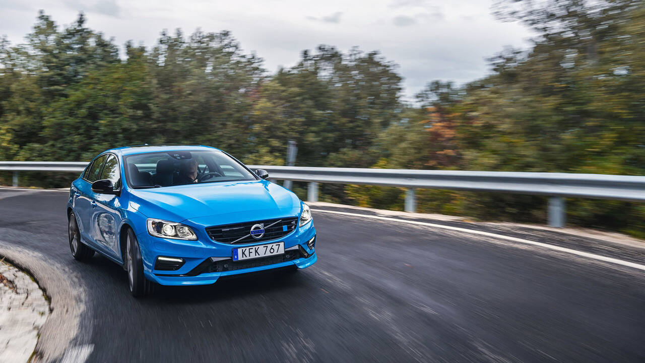 Volvo S60 e V60 Polestar. Foto: Divulgação