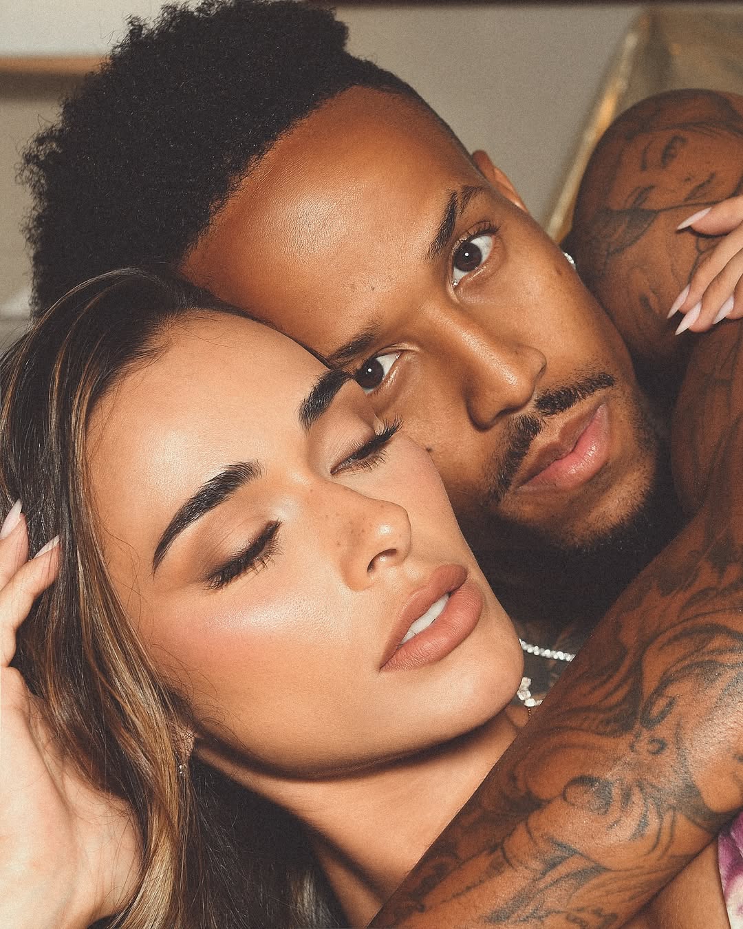 Tainá e Éder Militão.. Foto: Reprodução/Instagram