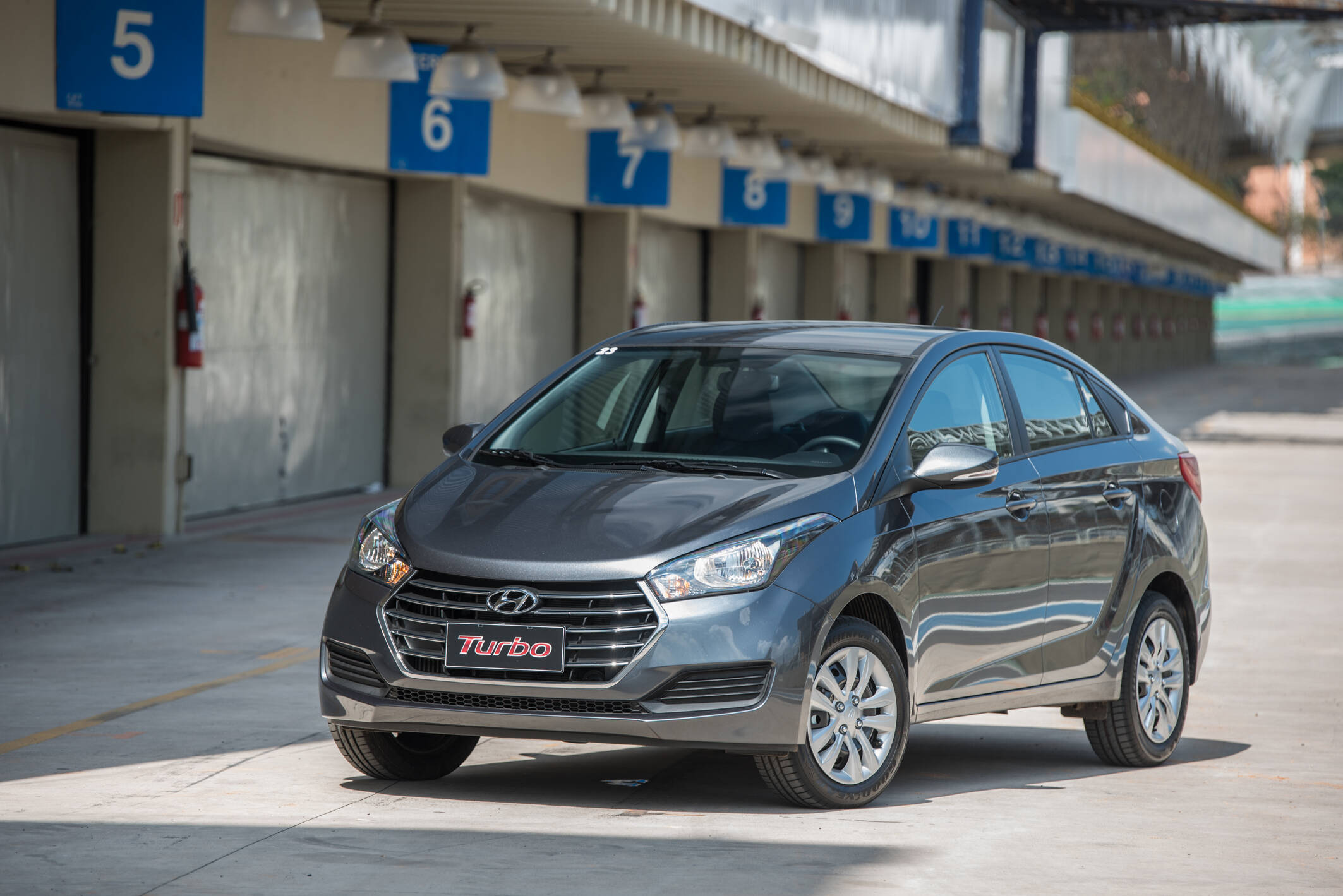 Hyundai HB20 Turbo. Foto: Divulgação/Hyundai Motor Brasil