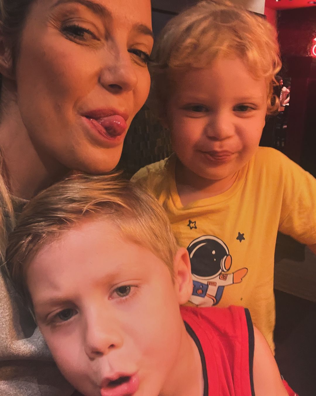 Luiza Possi e filhos Reprodução/Instagram