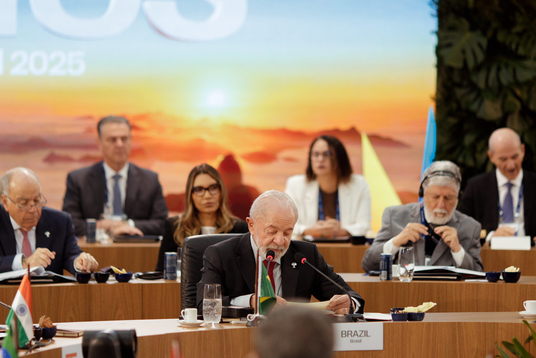 Lula discursou na abertura do Brics. Foto: Isabela Castilho | BRICS Brasil