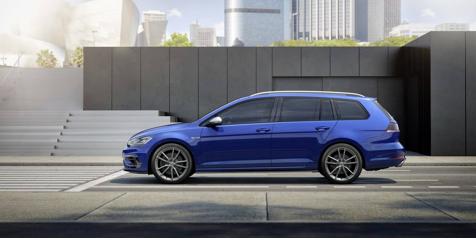 Volkswagen Golf R. Foto: Divulgação