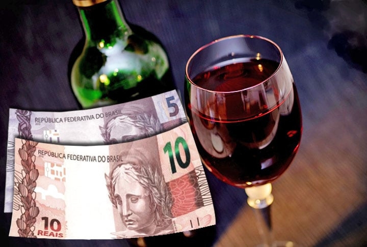 Portanto, um vinho de 15 reais recebeu ótima cotação na avaliação dos degustadores especializados no ramo.  Reprodução: Flipar