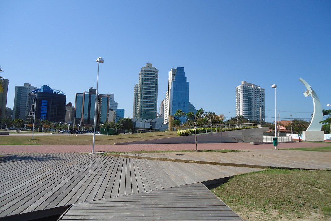 Praça do Papa em Vitória (ES). Foto: Página Praça Papa João Paulo II