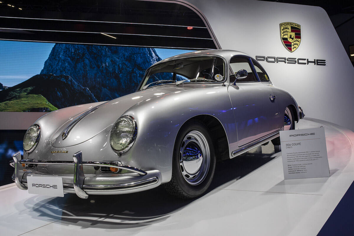 Porsche 356 no Salão do Automóvel 2018. Foto: Divulgação