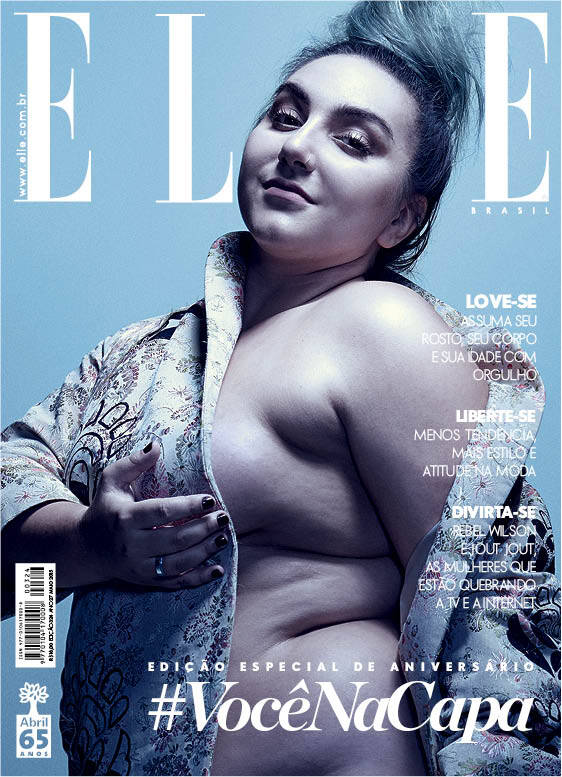 Ju Romano quebrou paradigmas na capa especial da Elle. Foto: Divulgação