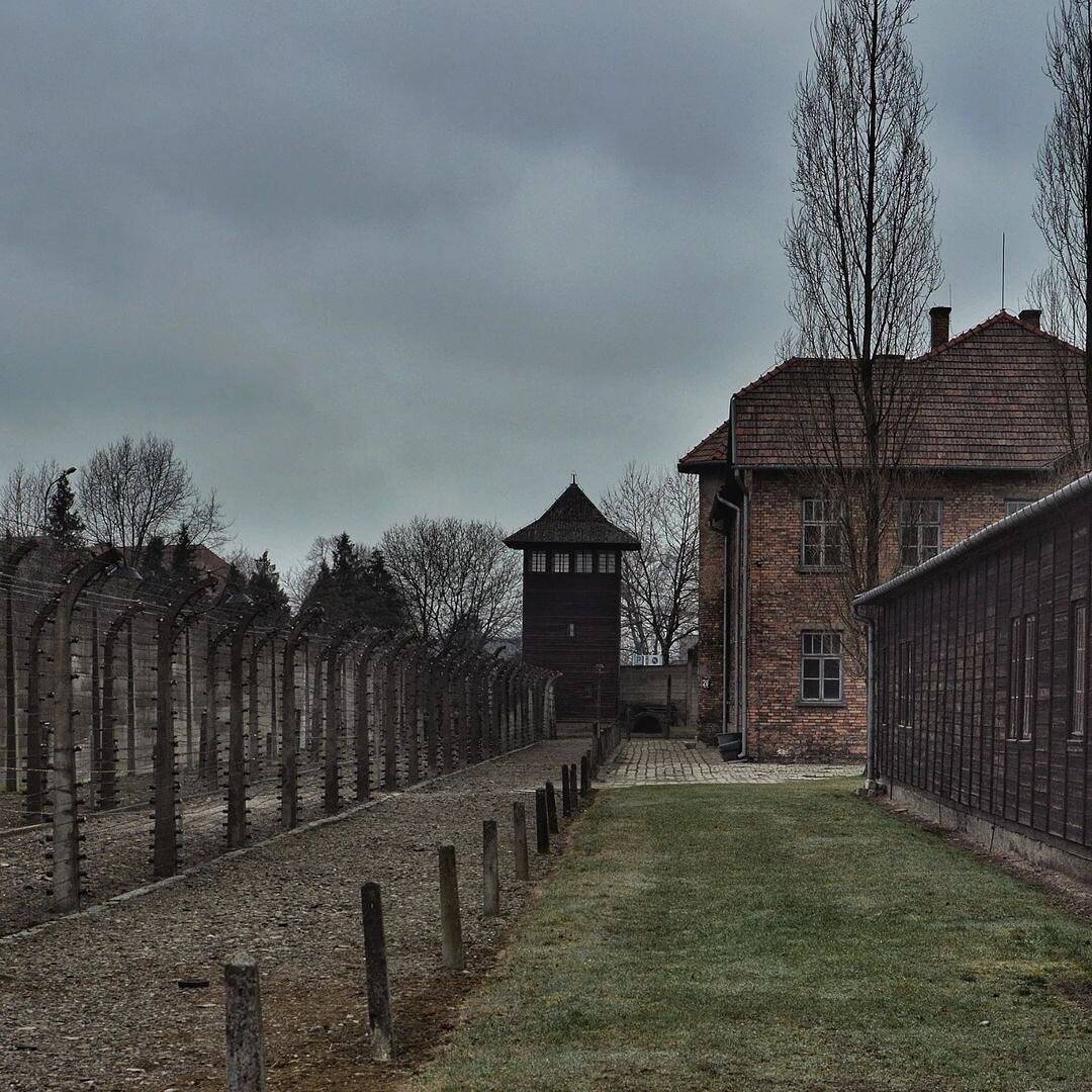 Campo de concentração em Auschwitz    . Foto: Reprodução/Instagram