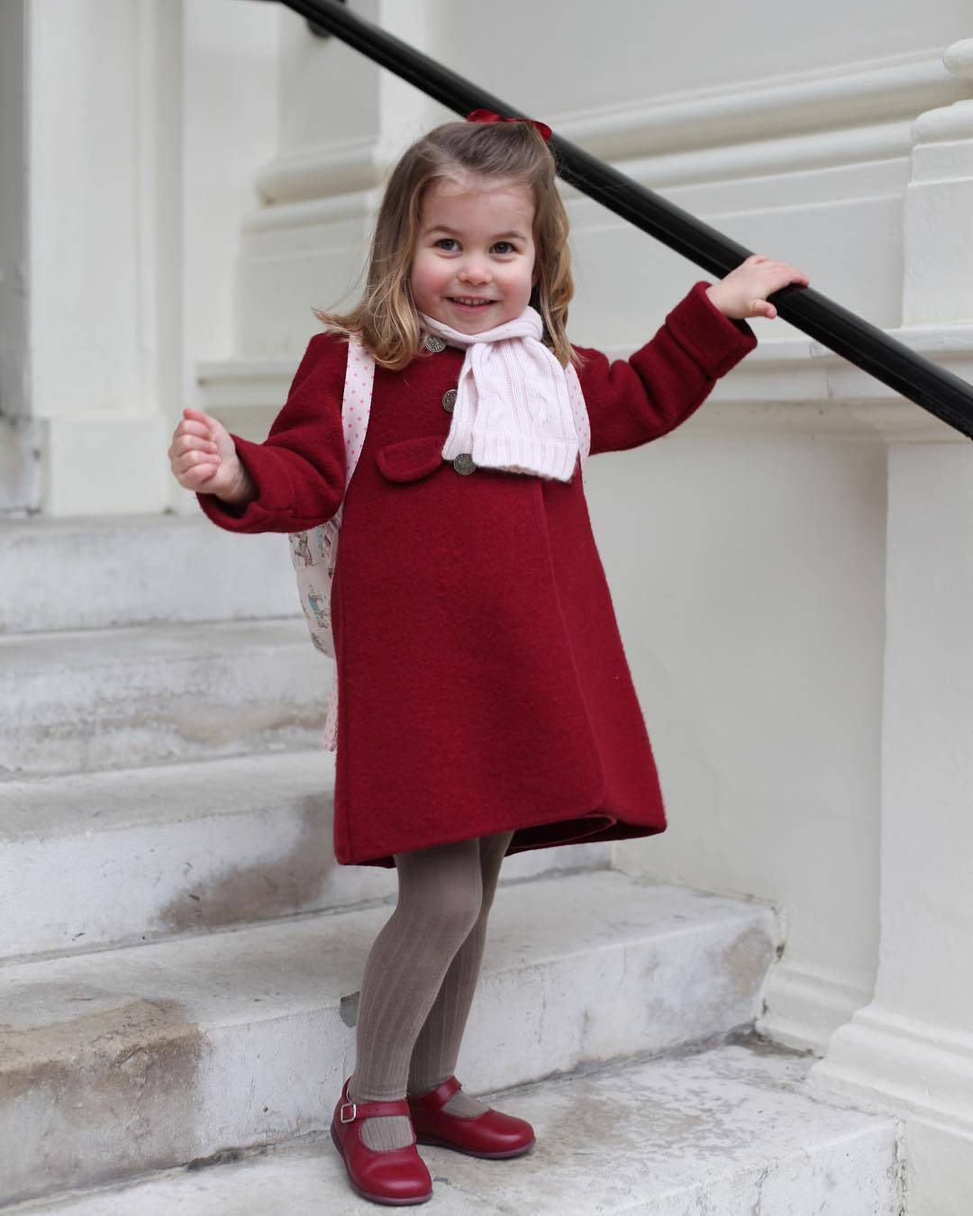 Evolução da Princesa Charlotte. Foto: Reprodução/Instagram/@kensingtonroyal