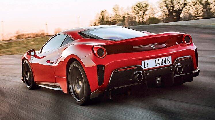 Ferrari 488 Pista. Foto: Wolfang