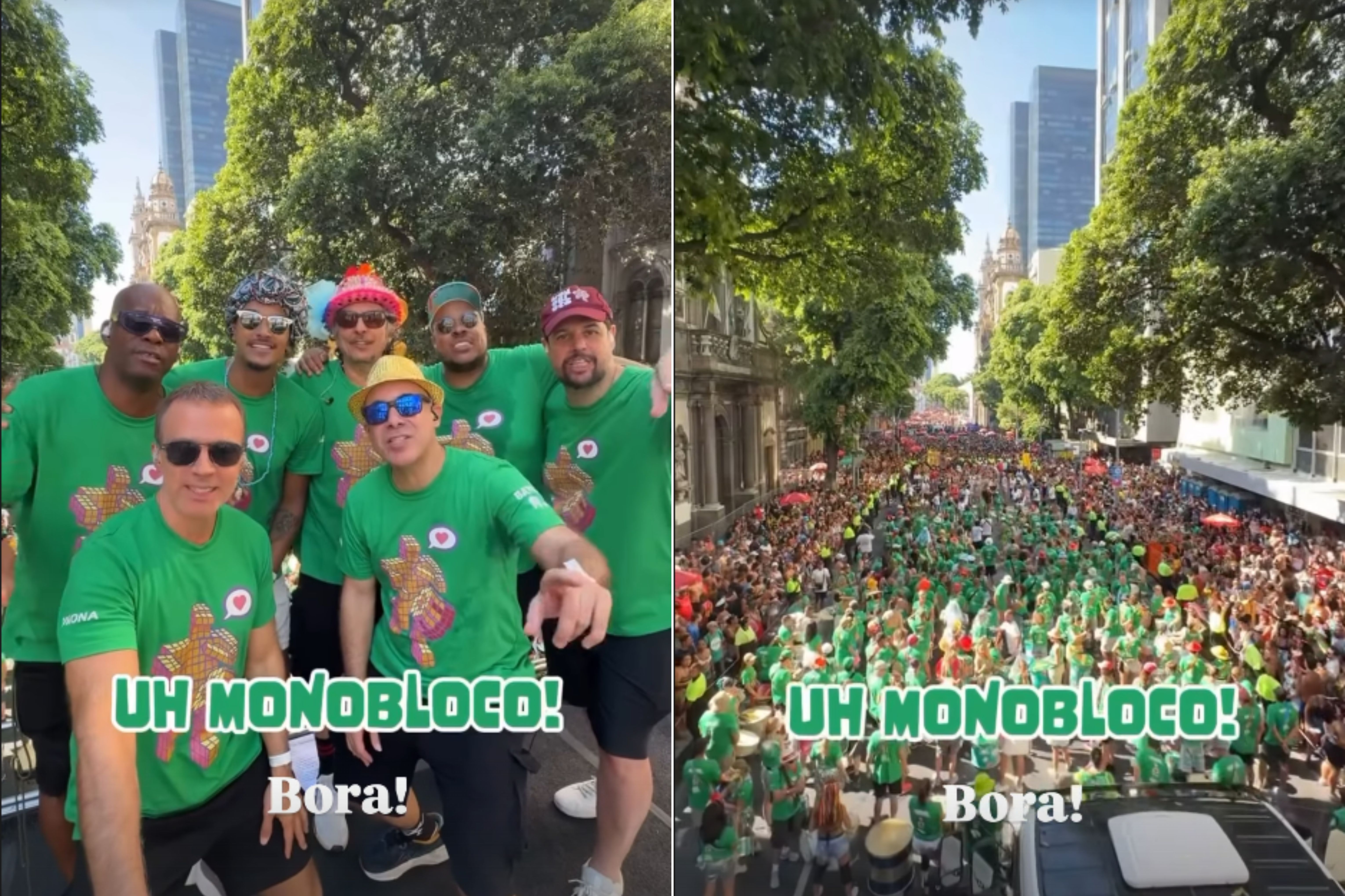 Monobloco encerra carnaval de rua no Rio com desfile para 80 mil foliões Instagram