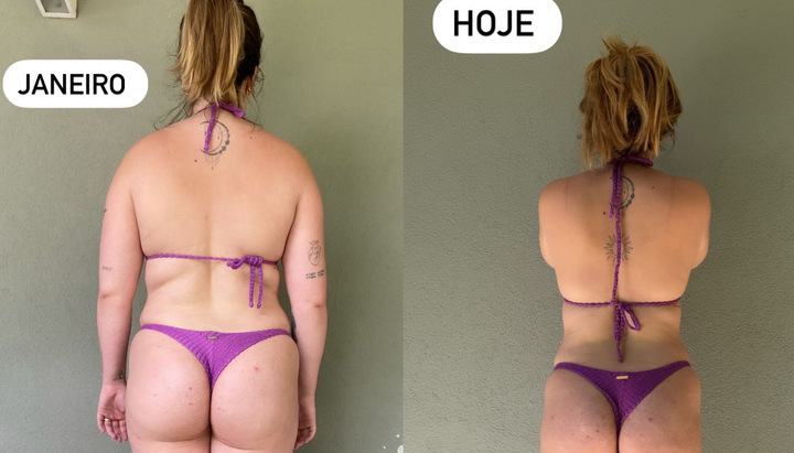 Antes e depois de Viih Tube. Foto: Reprodução: Instagram/@viihtube