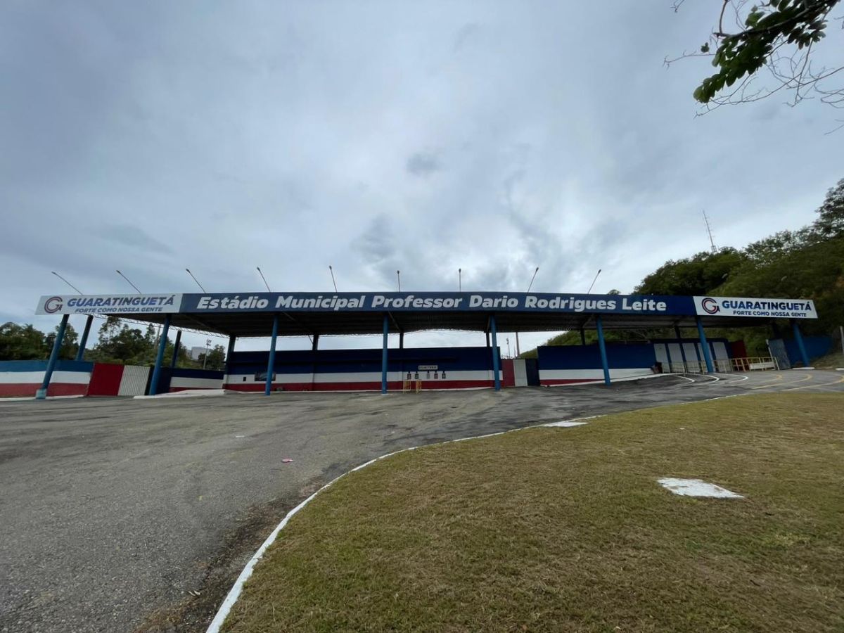 Estádio Municipal de Guaratinguetá (SP). Foto: Divulgação - Prefeitura de Guaratinguetá (SP)