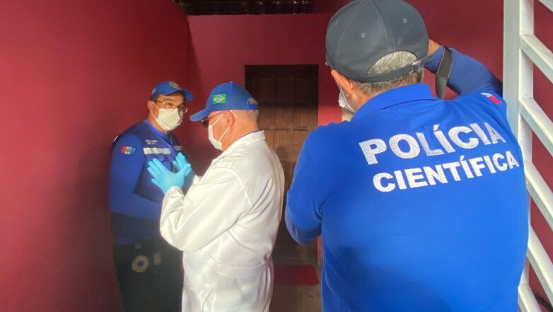 Polícia Científica de Alagoas divulga fotos da casa onde Ana Beatriz foi encontrada morta. Foto: Polícia Científica (AL)