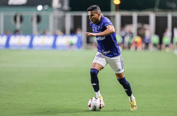 BRUNO RODRIGUES - Entrou na vaga de Vital aos 13 da etapa final. Era para ser uma referência ofensiva. Mas não se saiu bem diante da defesa do Coelho. NOTA 5,5 - Foto: Staff Images / Cruzeiro