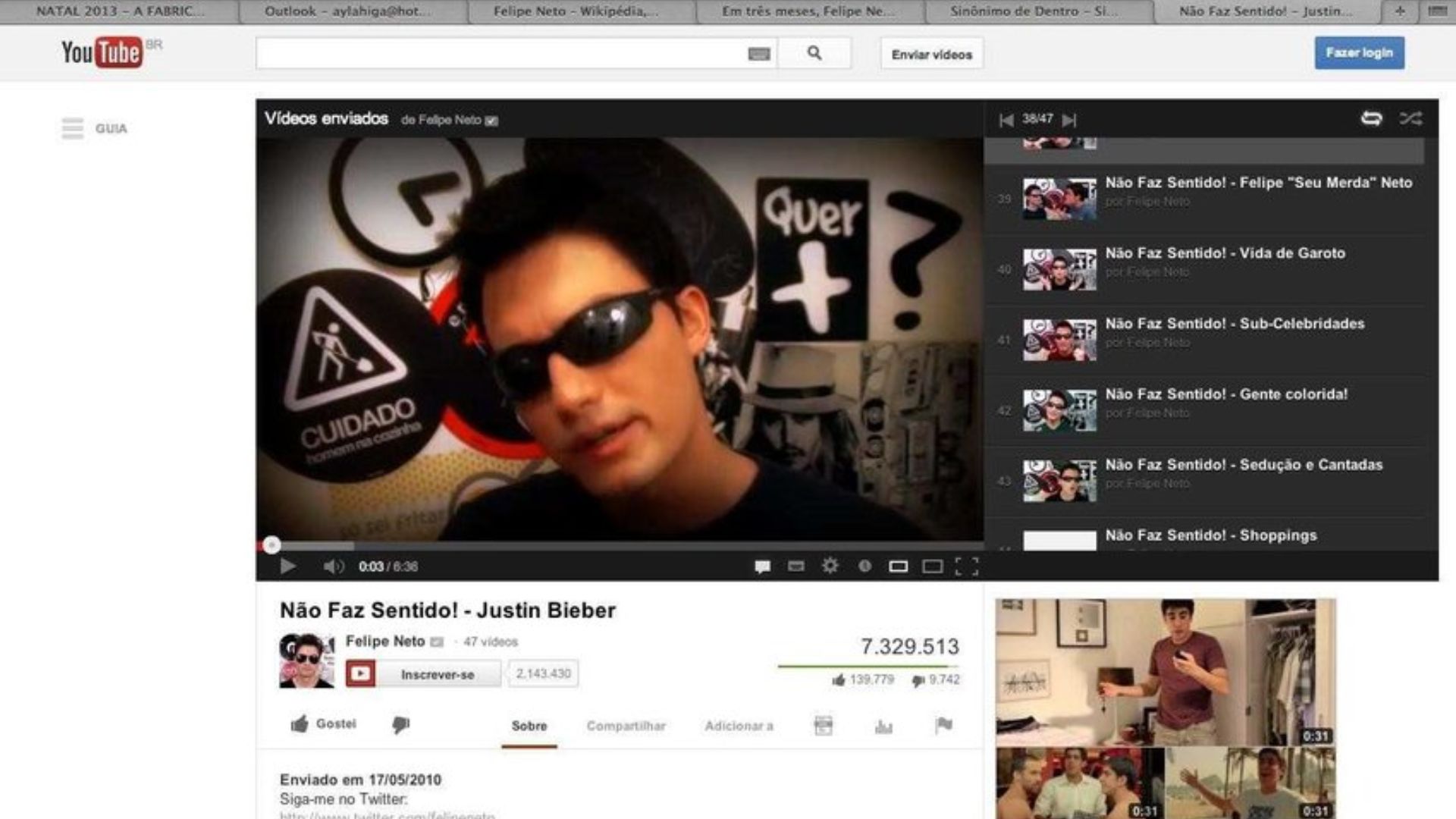 Muitas pessoas começaram a ganhar dinheiro na Internet. Foto: Reprodução/Youtube