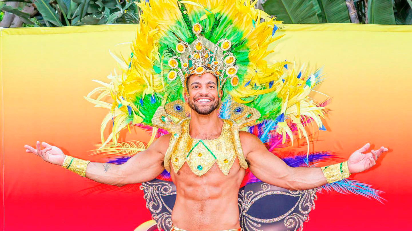 Bruno Alcantara conta que é apaixonado pelo Carnaval. Foto: Reprodução/Instagram 14.04.2023