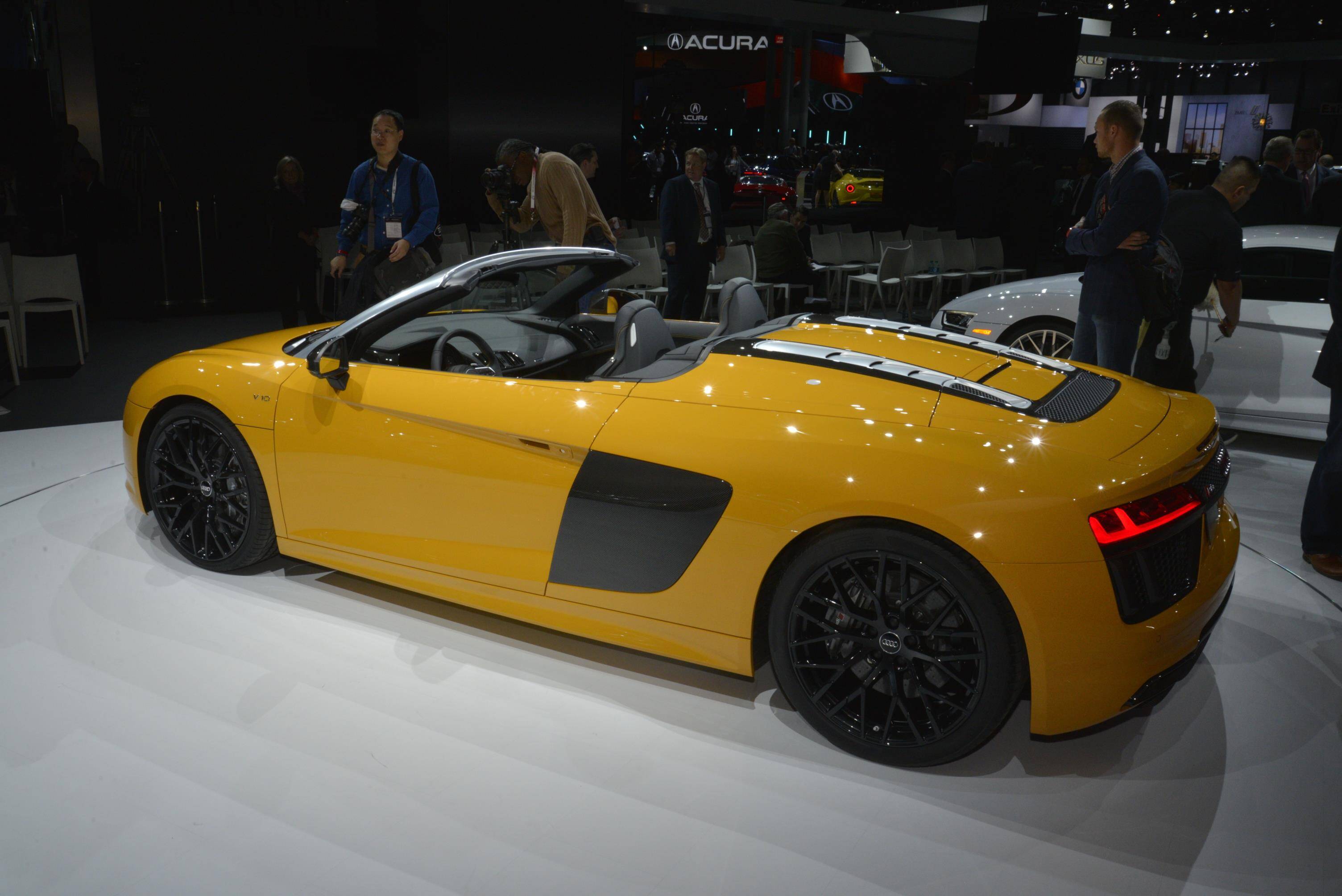 Audi R8 Spyder. Foto: Divulgação