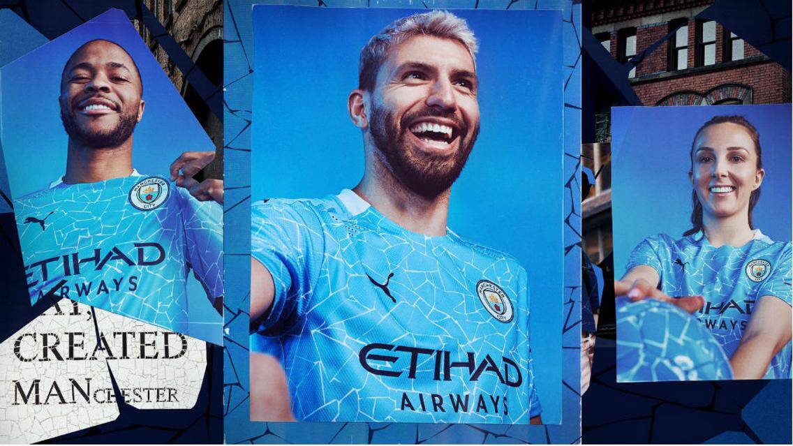 City e sua nova camisa. Foto: Divulgação