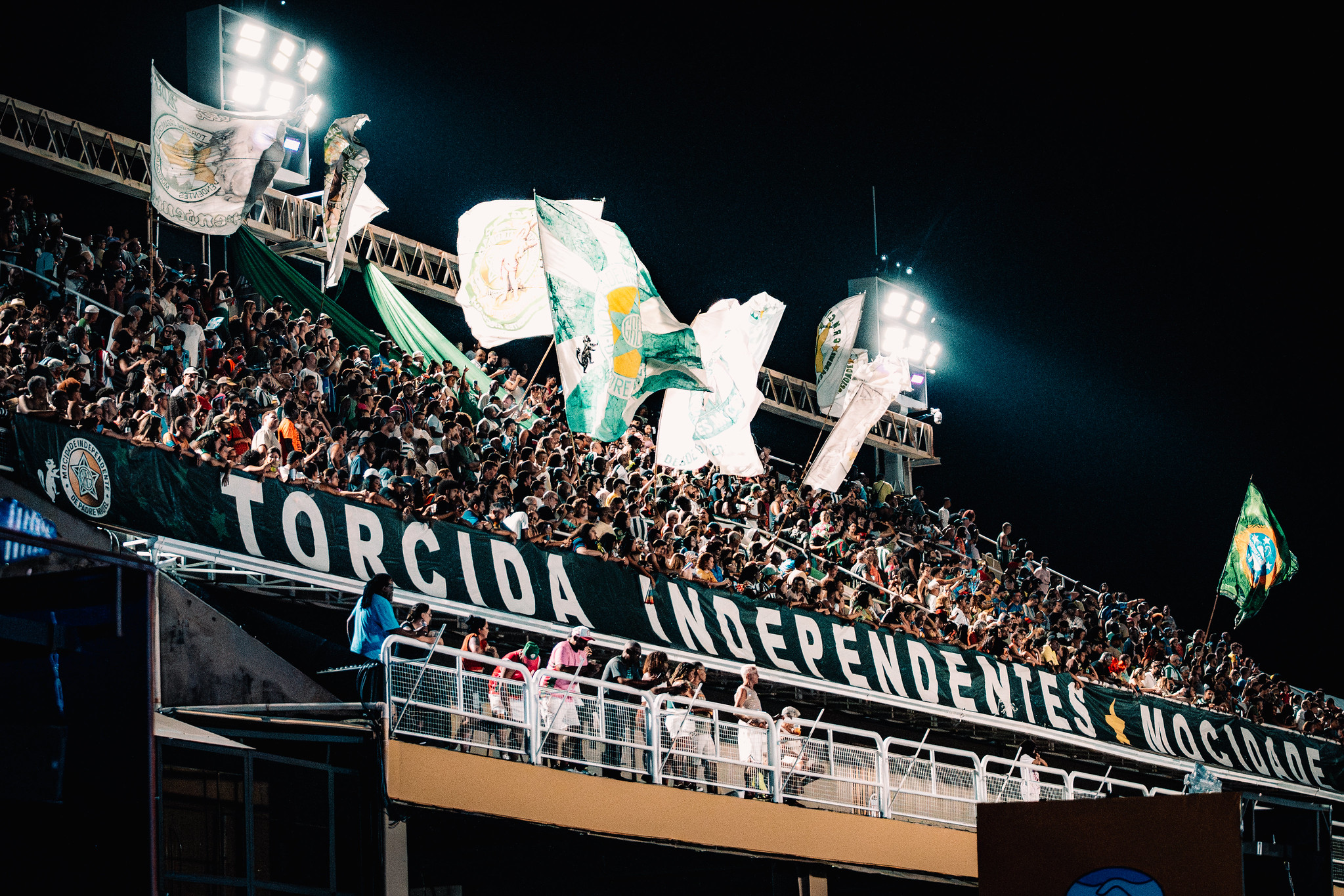 Torcida organizada da Mocidade Independente de Padre Miguel - Ensaios do Carnaval 2026. Foto: Divulgação - Liesa - Eduardo Hollanda