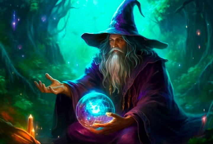 Diferente da figura mística tradicional, o texto mostra um Merlin mais humano, político e vulnerável. Reprodução: Flipar