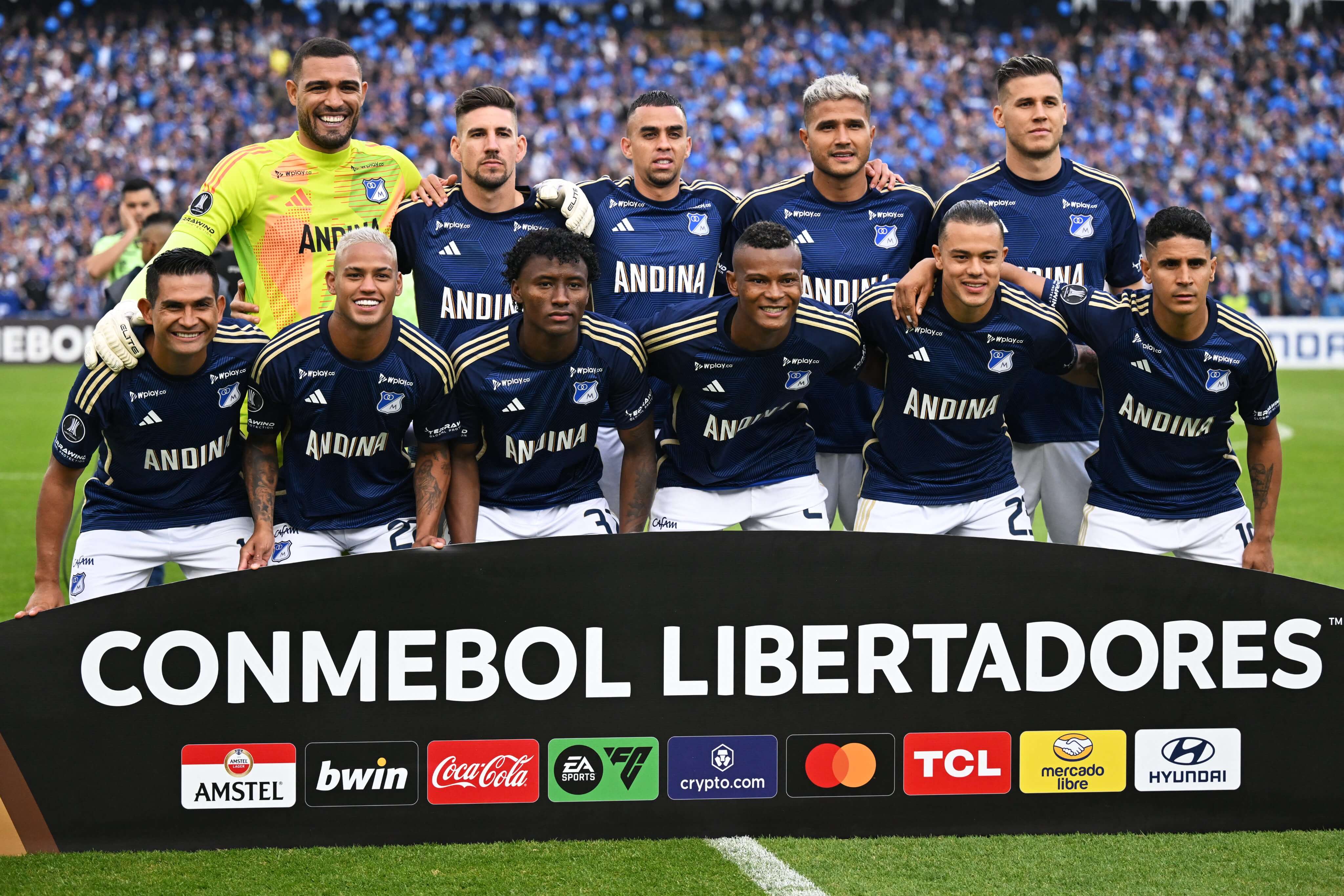 Millonarios x Flamengo Reprodução / Twitter Conmebol