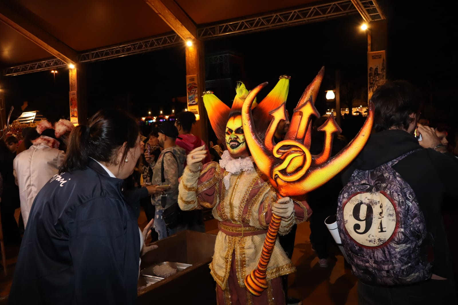 Personagens mais horripilantes do Circo dos Horrores no Hopi Hari. Foto: Pedro H. Lopes