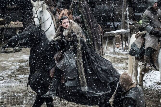 Imagens da sétima temporada de "Game Of Thrones". Foto: Reprodução/Entertainment Weekly
