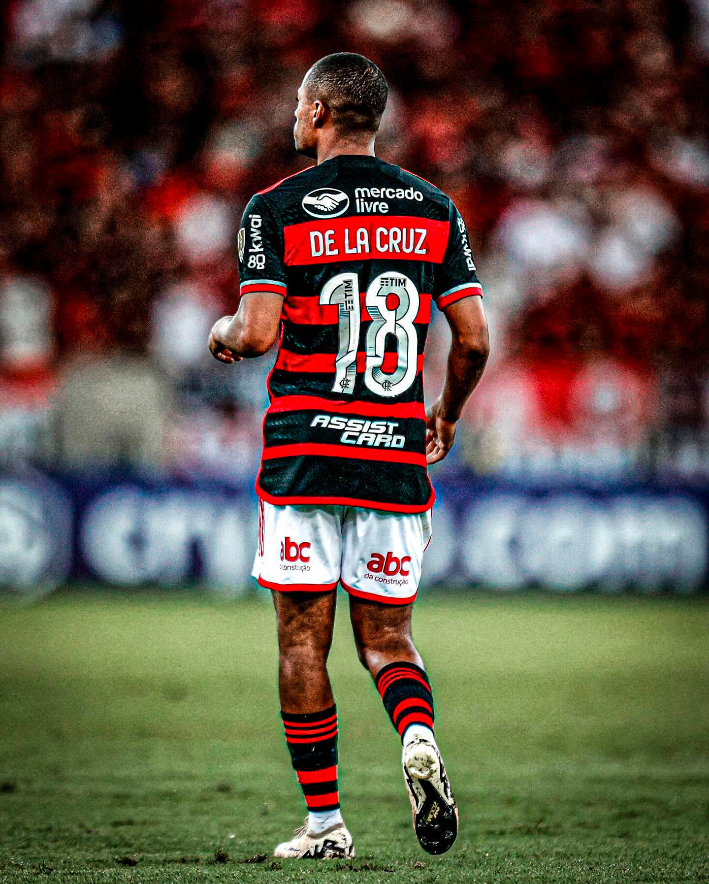 Flamengo x São Paulo - De la Cruz Reprodução/X