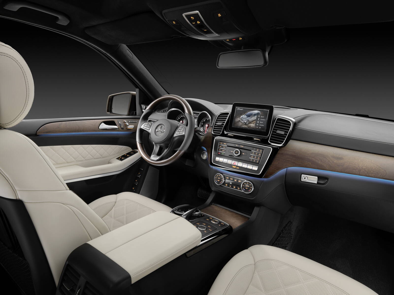 Mercedes-Benz GLS. Foto: Divulgação