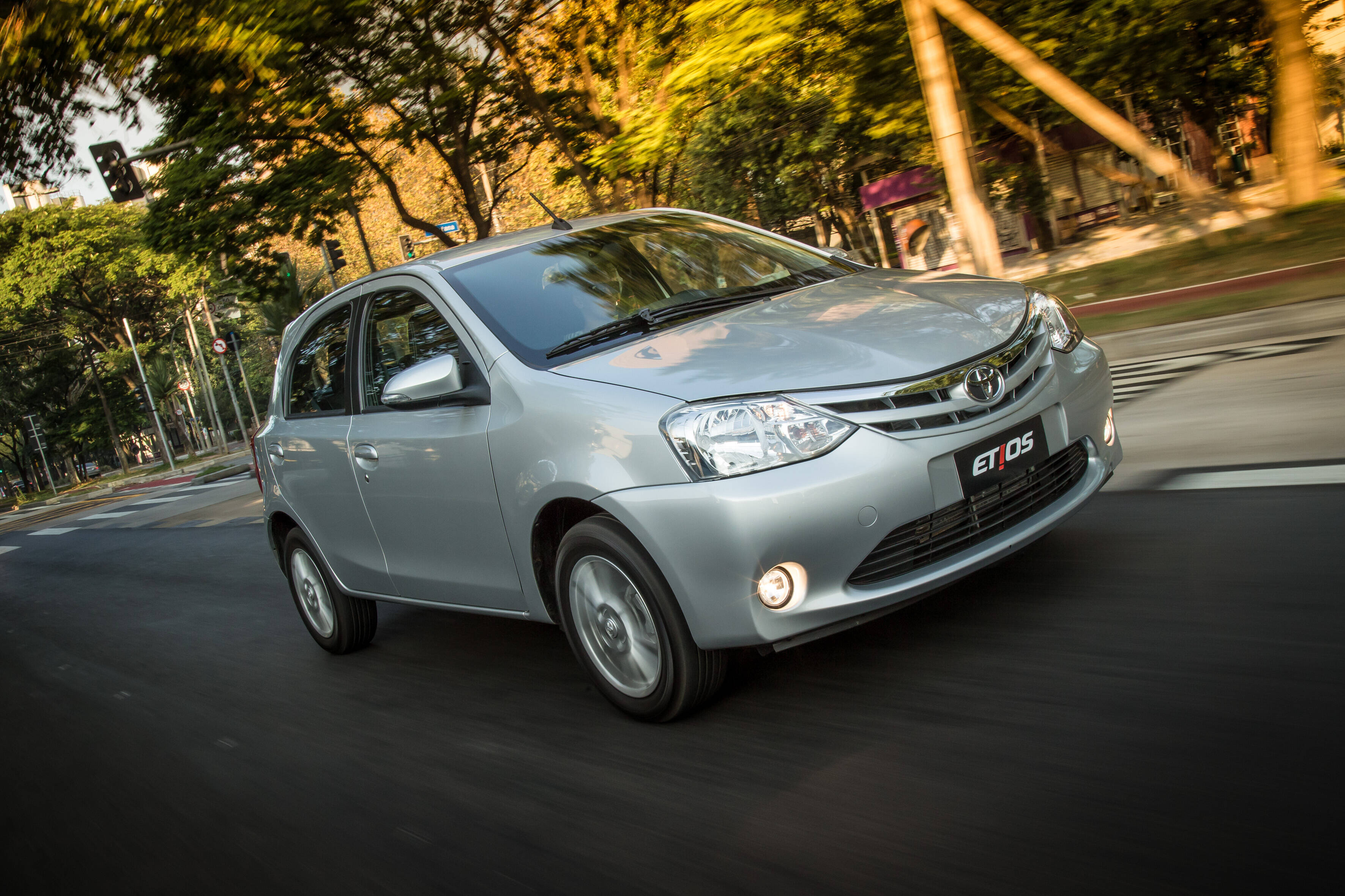 Toyota Etios. Foto: Divulgação/Toyota