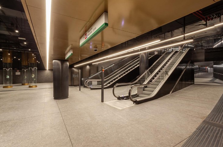 Estação de Metrô - Roma. Foto: Divulgação / Roma Metropolitane