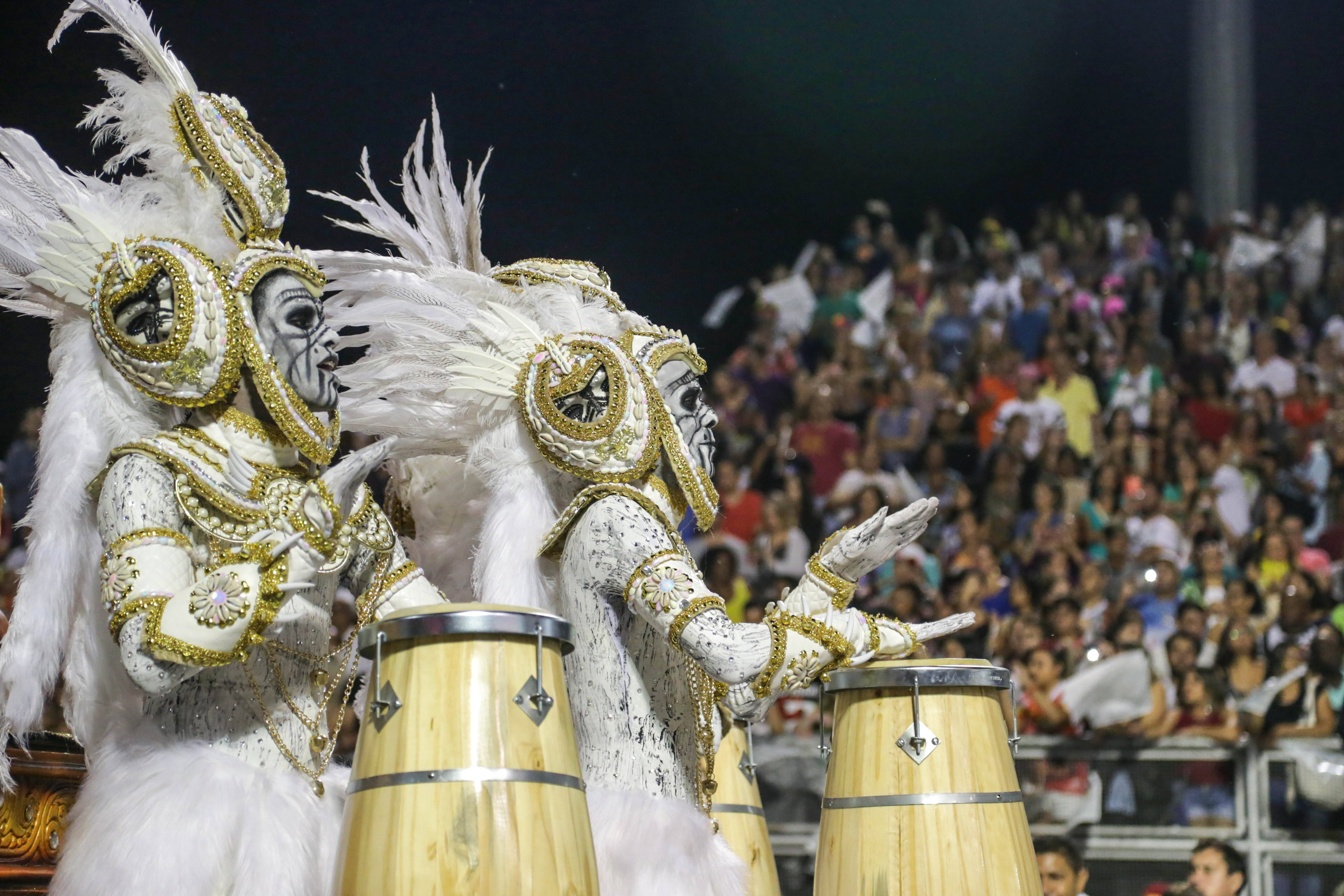 Quinta escola da última noite de desfiles do Grupo Especial em São Paulo, Vai-Vai falou sobre o Candomblé. Foto: Paulo Pinto / LIGASP / Fotos Públicas