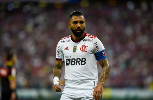 Na história da Copa Libertadores, Gabigol é o jogador brasileiro que mais vezes balançou as redes: 31 vezes (30 pelo Flamengo e uma pelo Santos). - Foto: Marcelo Cortes/Flamengo