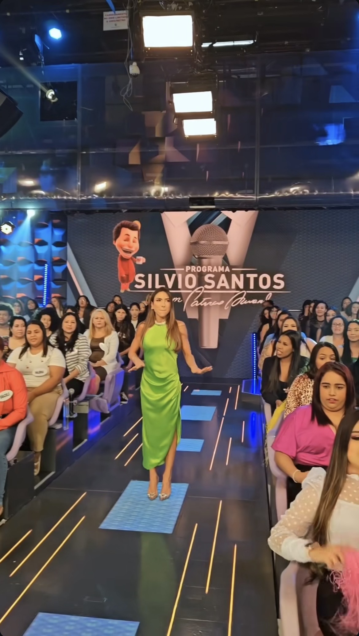 Patricia Abravanel preparou uma homenagem para o Dia dos Pais em meio a internação de Silvio Santos Reprodução/Instagram