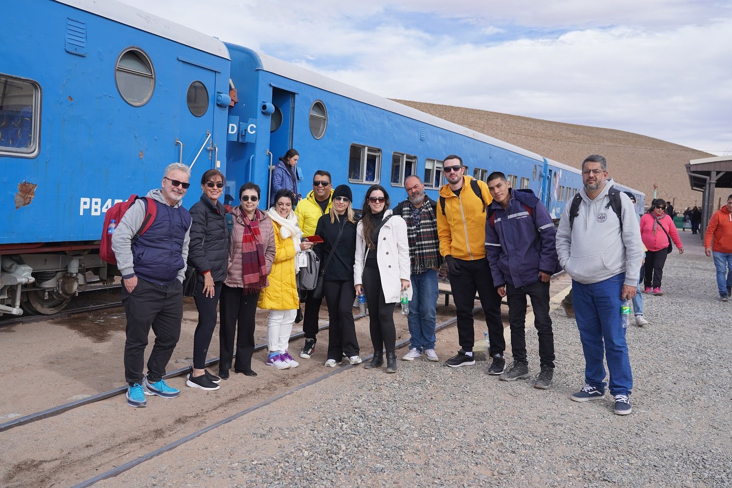 Grupo de jornalistas e agentes de viagens convidados para a experiência em Salta. Foto: Cesar Valdivieso